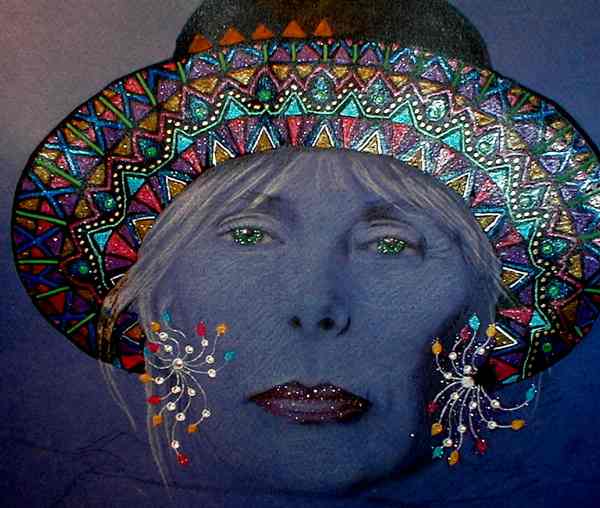 Joni Mitchell portrait