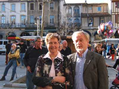 Karin og Kjell i Limoux